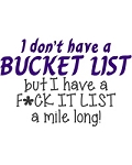 Bucket List