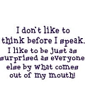 Don't Think